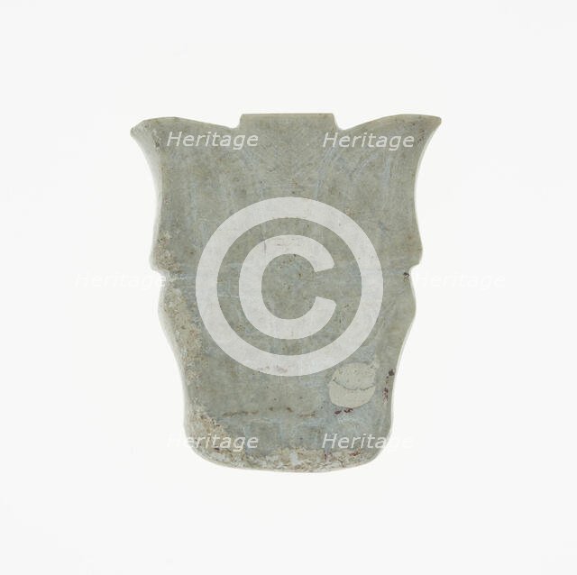 Plaque with Animal Mask, Shang dynasty (c.1600-1046 BC), 13th-11th century B.C. Creator: Unknown.