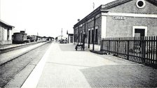 Ametlla de Mar station in Baix Ebre (Dorada Coast), 1910.