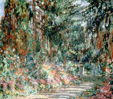 'Monet's Garden' c1880. Artist: Claude Monet