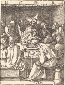 The Last Supper, probably c. 1509/1510. Creator: Albrecht Durer.