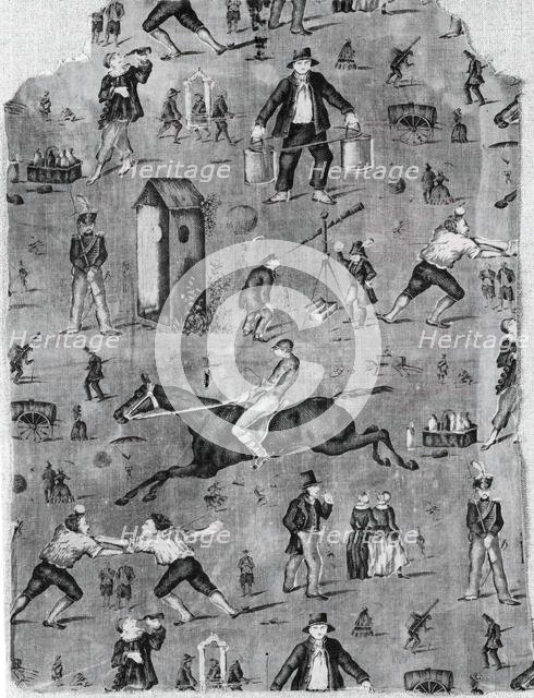 Panel (Furnishing Fabric), England, c. 1820. Creator: Unknown.