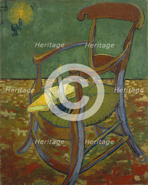 Gauguin's chair, 1888. Artist: Gogh, Vincent, van (1853-1890)