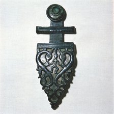 Celtic bronze belt-hook, Holzelsau, Unterinntal, Germany, 4th century BC. Artist: Unknown