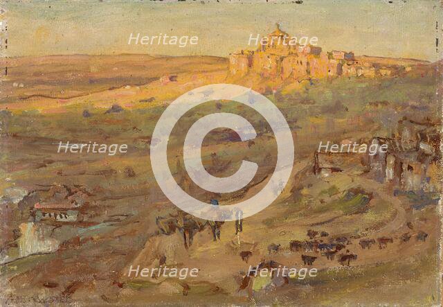 Toledo, Spain, Afternoon Sun, 1911. Creator: Anna Richards Brewster.