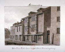View of the Three Tuns public house on Jacob Street, Bermondsey, London, 1828. Artist: John Chessell Buckler