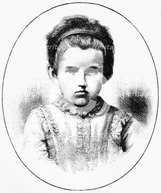 'Portrait of Mary Winchester, The Captive of the Lushais', c1891. Creator: James Grant.