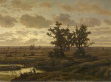 Fen in the Kempen, 1865. Creator: Jean Pierre François Lamoriniere.