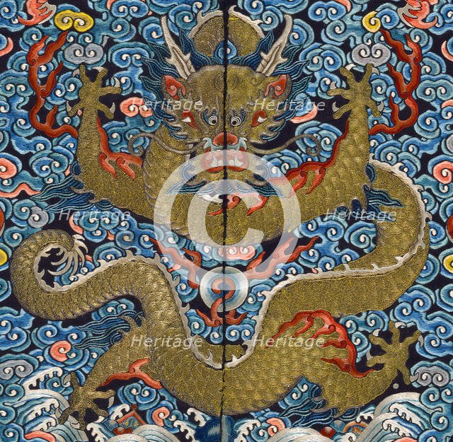 Buzi (Court Rank Badge), China, 1825/50, Qing dynasty (1644-1911). Creator: Unknown.