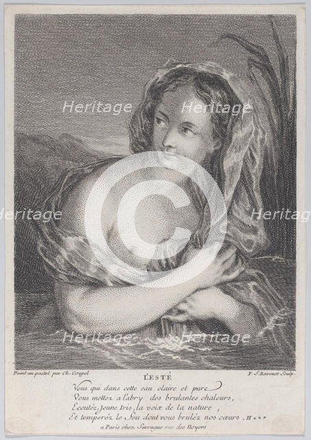 Summer (L'Esté), 1742-62. Creator: Simon François Ravenet.