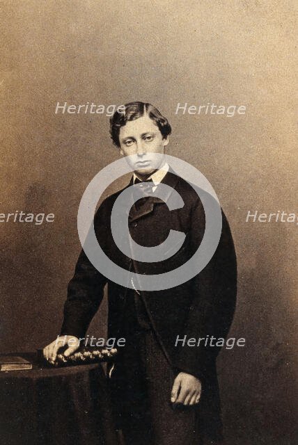 Albert Edward, Prince of Wales, 1862. Creator: Mayall.