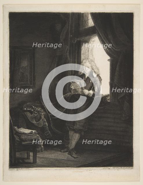 Jan Six, 1647. Creator: Rembrandt Harmensz van Rijn.