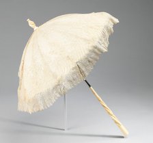 Parasol, French, 1880-89. Creator: Unknown.