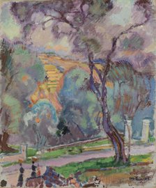 Park View from San Remo, 1913. Creator: Magnus Enckell.