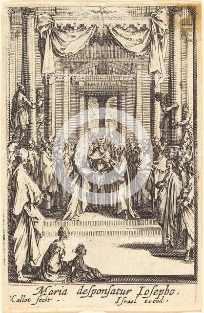 The Marriage of the Virgin, in or after 1630. Creator: Jacques Callot.