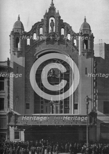 Granada Theatre, San Francisco, California, 1922. Artist: Unknown.