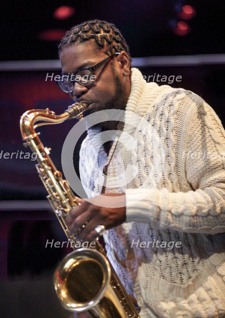 Soweto Kinch, 2012. Artist: Alan John Ainsworth.