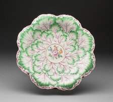 Dish, Worcester, c. 1765. Creator: Royal Worcester.