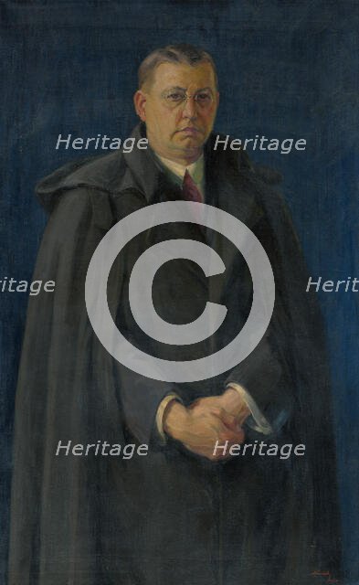 Self-Portrait, 1928. Creator: Andrej Kovacik.