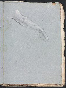 Verona Sketchbook: Right arm and hand (page 95), 1760. Creator: Francesco Lorenzi (Italian, 1723-1787).