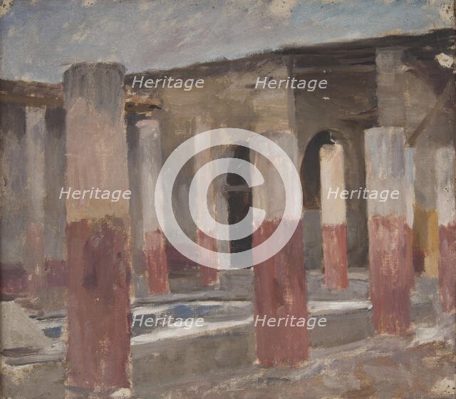 Pompeii, 1890. Creator: Jan Ciaglinski.