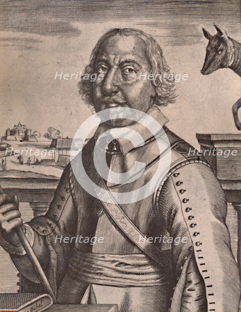 Oliver Cromwell, English Parliamentarian soldier and politician, c17th century (1894). Creator: Unknown.