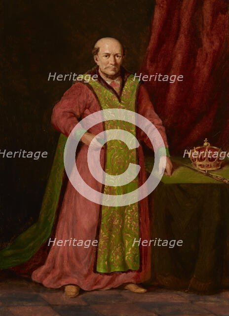 Portrait of King Wladyslawo Jagiello, between 1875-1900. Creator: Jozef Tadeusz Polkowski.