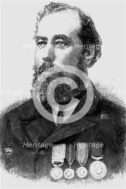 ''The Late Isaac Jarman, Coxwain of the Ramsgate Life-Boat', 1891. Creator: Unknown.