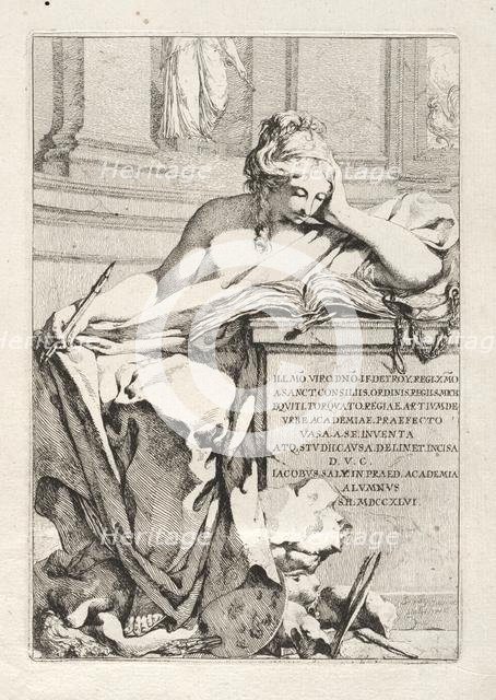 Suite of Vases, 1746. Creator: Jacques François Saly (French, 1717-1776).