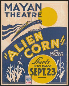 Alien Corn, [Los Angeles]. [193-].  Creator: Unknown.