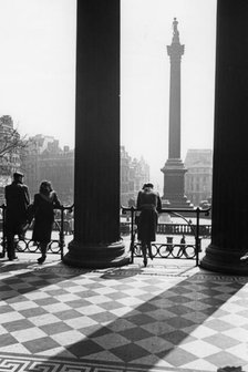 Trafalgar Square, London, 1950s. Creator: Arthur Charles Kirby Ware.