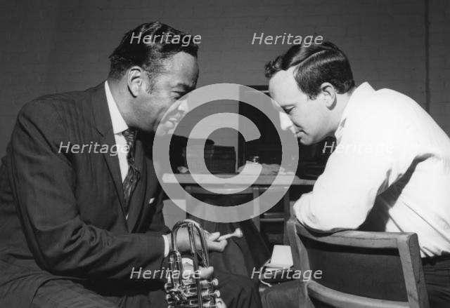 Buck Clayton and Alex Welsh, Daily Mail International Jazz Festival, Manchester, 1963. Creator: Brian Foskett.