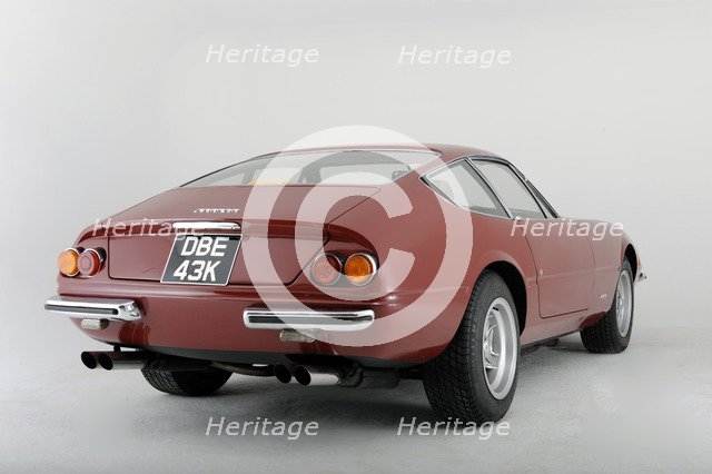 Ferrari 365 GTB 1972. Artist: Simon Clay.