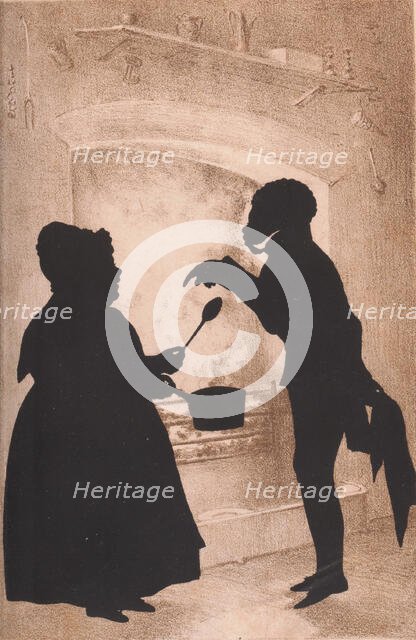 A Treatise on Silhouette Likenesses, 1835. Creator: Auguste Amant Constant Fidele Edouart.