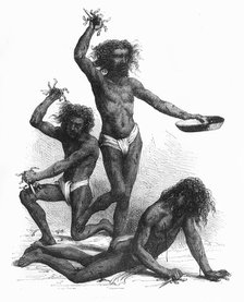 'Fakirs Wounding Themselves', c1891. Creator: James Grant.