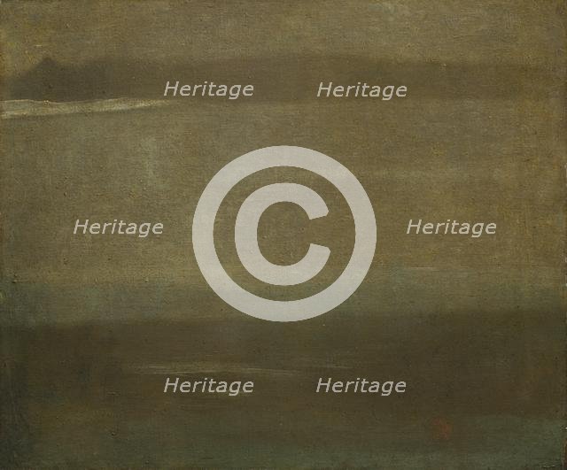 Gray and Silver: A Nocturne, c. 1880-1900. Creator: Walter Greaves (British, 1841-1930).