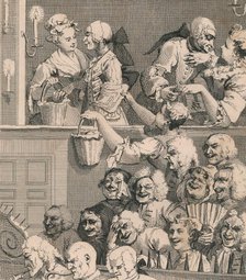'The Laughing Audience', 1733, (1830s). Creator: Unknown.