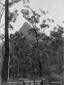 Glasshouse Mountains, Mount Beerwah, 1894. Creator: Unknown.