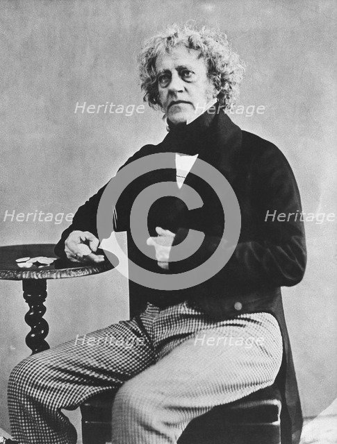 John Frederick Herschel (1792-1871), English astronomer and scientist, 1847. Artist: Unknown