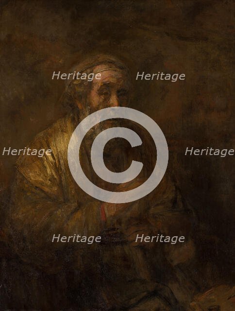 Homer, 1663. Creator: Rembrandt van Rhijn (1606-1669).
