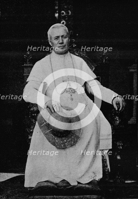 'Pius X', c1903, (1903). Artist: A Dal Mistra.