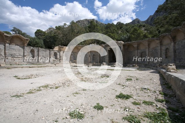 A temple in Zaghouan, Tunisia. Artist: Samuel Magal