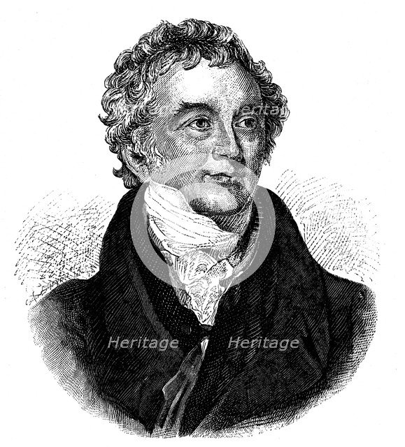 Thomas Young (1773-1829), English physicist and Egyptologist. Artist: Unknown