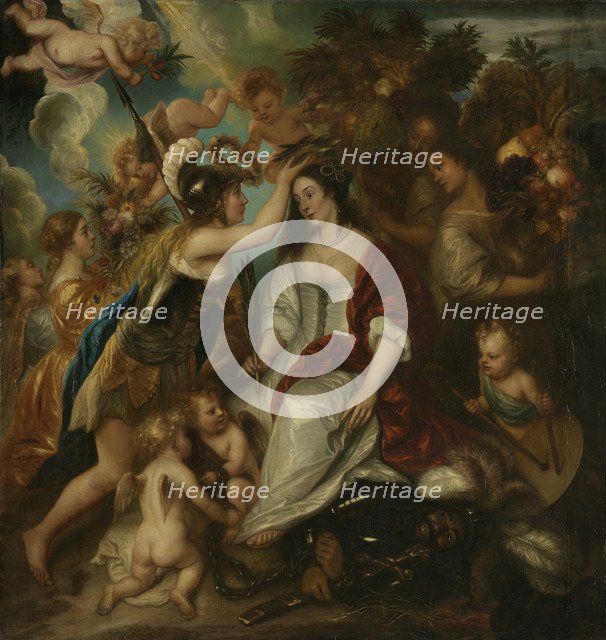 Allegory of Peace, 1652. Artist: Lievens, Jan (1607-1674)