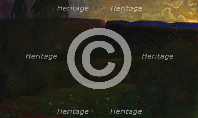 From Juvrestolen in Telemark, 1895. Creator: Halfdan Egedius.