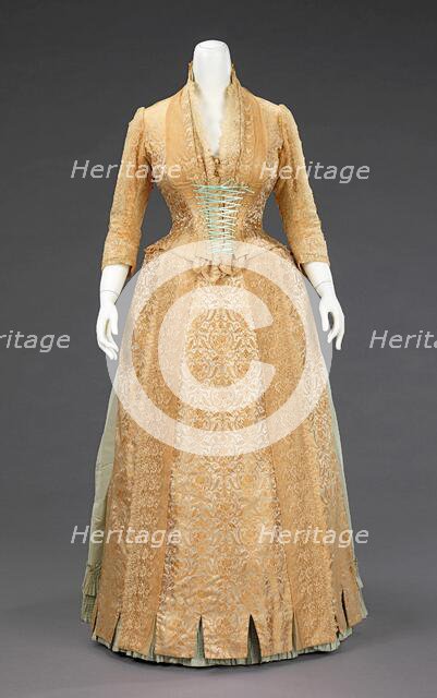 Dinner ensemble, French, 1874. Creator: Kingsbury.