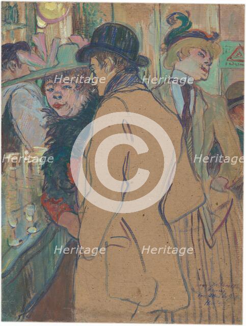 Alfred la Guigne, 1894. Creator: Henri de Toulouse-Lautrec.