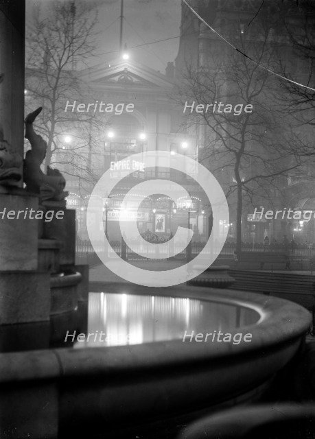 Front of the Empire Theatre, Leicester Square, London, post 1887. Artist: Unknown