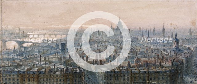 View of London Artist: Unknown