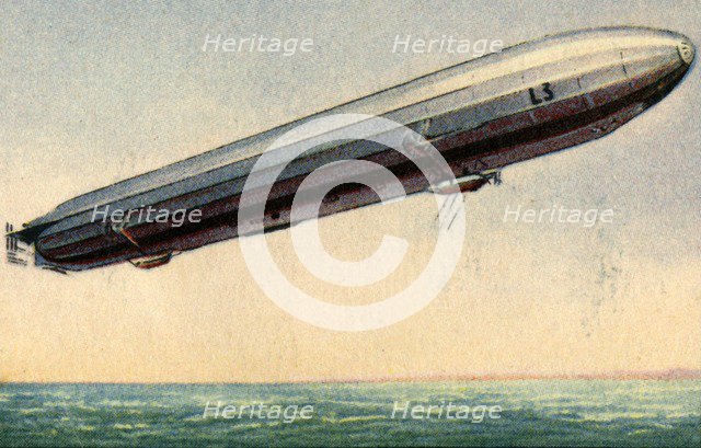 Zeppelin LZ 3, 1914, (1932). Creator: Unknown.