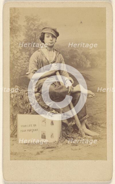 \Your Life or Your Portrait\, about 1870. Creator: Unknown.